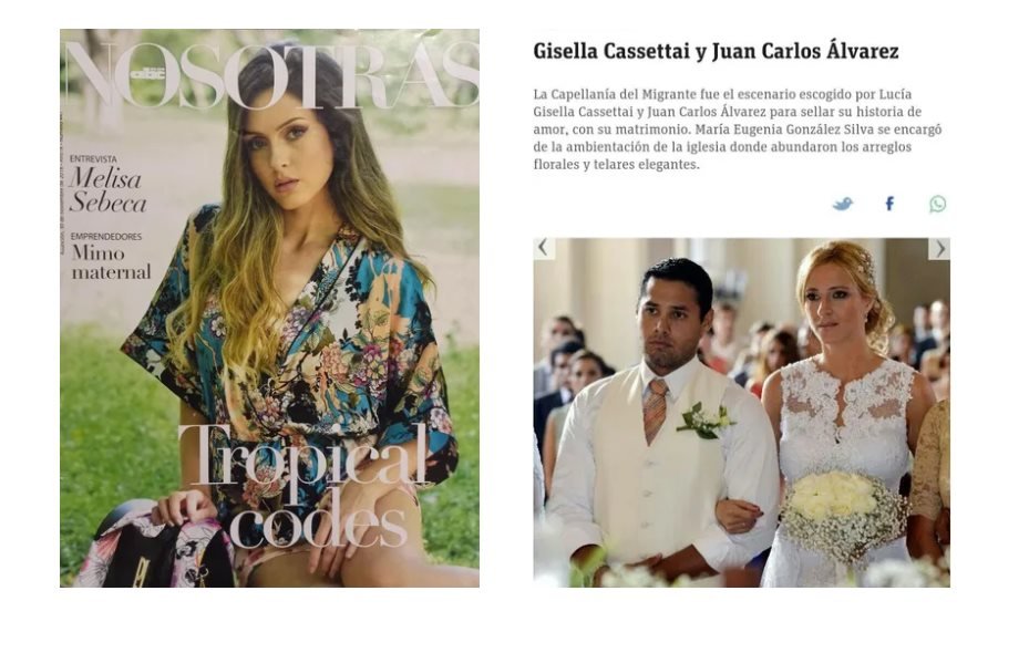 Tapa de la revista ABC Nosotras, edición Tropical Codes, con la entrevista a Melisa Sebeca
